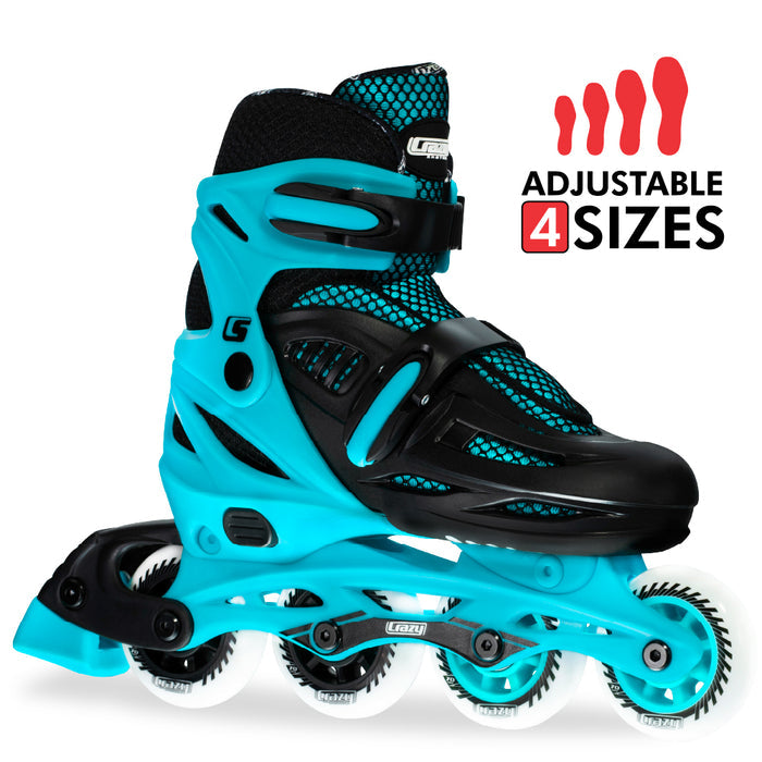 Roller Blade Teal Size Adjustable