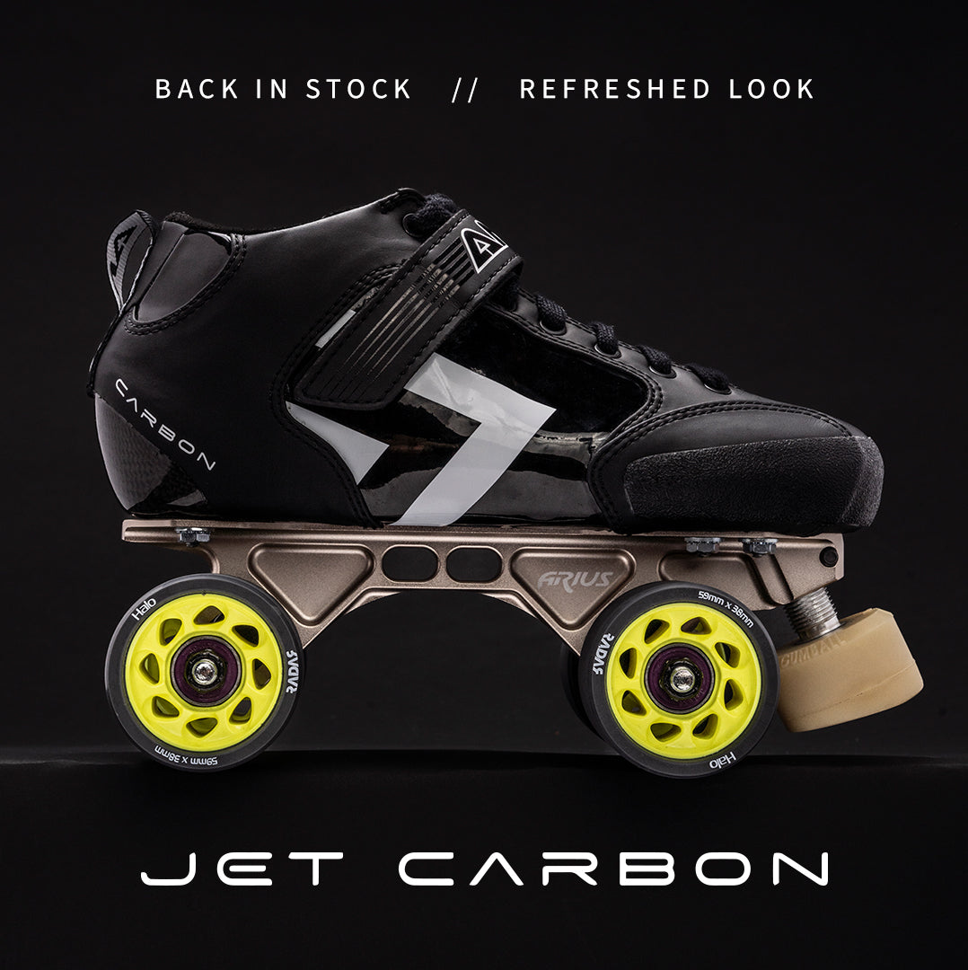 Jet Carbon Performance Set Bo's Boots on Wheels