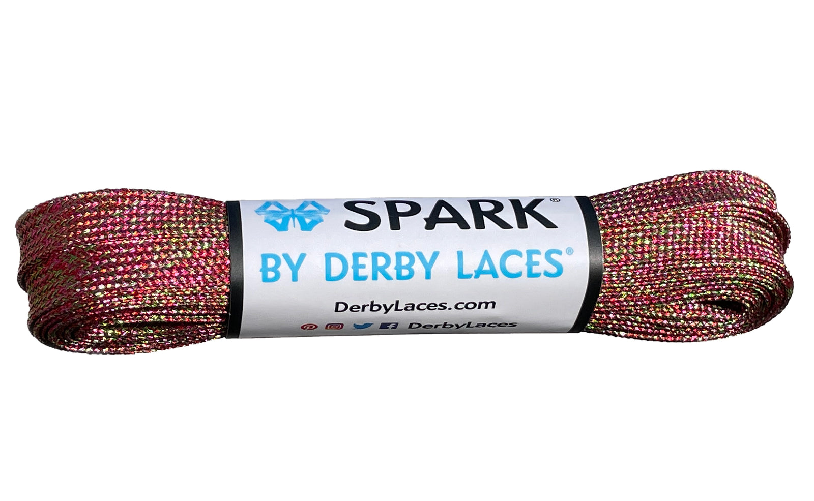 Sour Cherry Derby Laces 120-inch roller skate laces