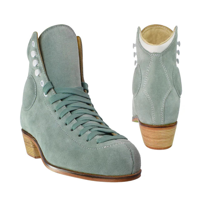 WIFA Street Suede roller skate boot in military green