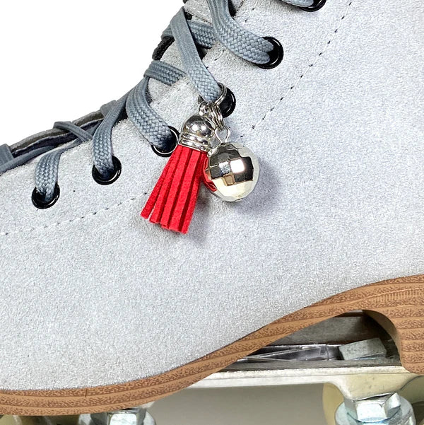 Disco Ball Tassel Charms - Rollerstuff