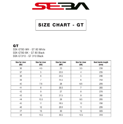 Seba STJ Premium Size adjustable skate