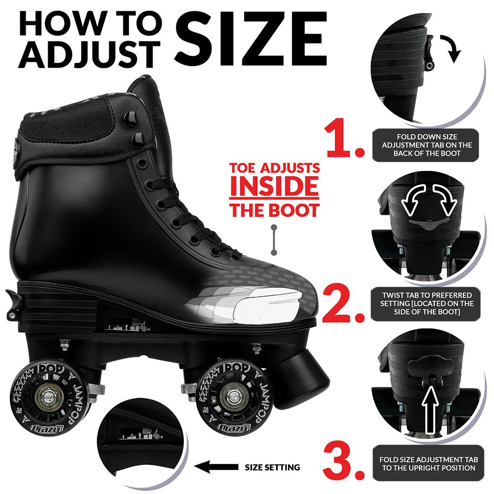Crazy Jam Pop Adjustable Size Children&#39;s Skates