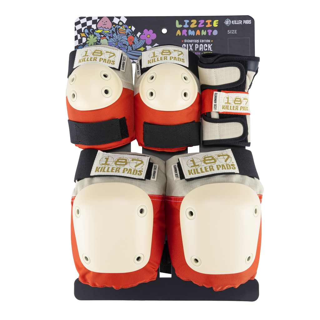 187 Killer Pads Lizzie Armanto Six Pack protective pads