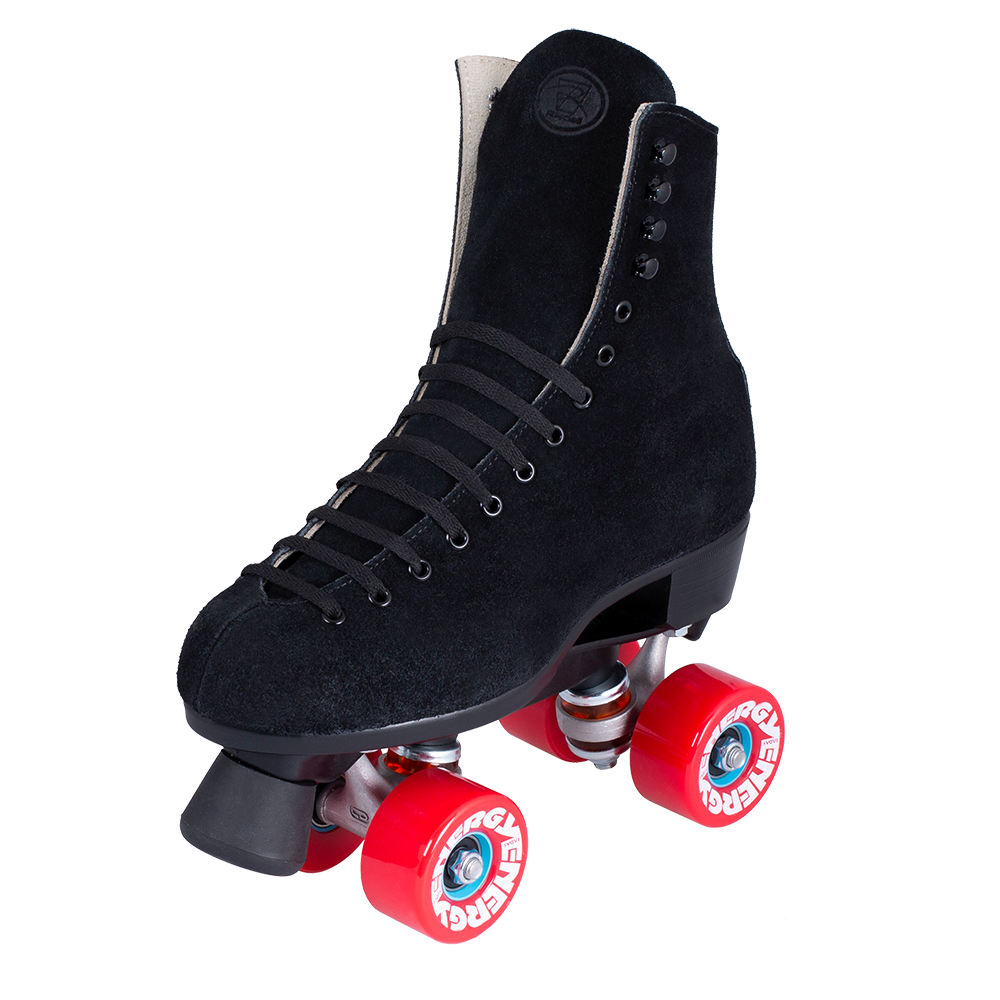 Riedell Zone 135 Skate outdoor wheels with adjustable toe stop