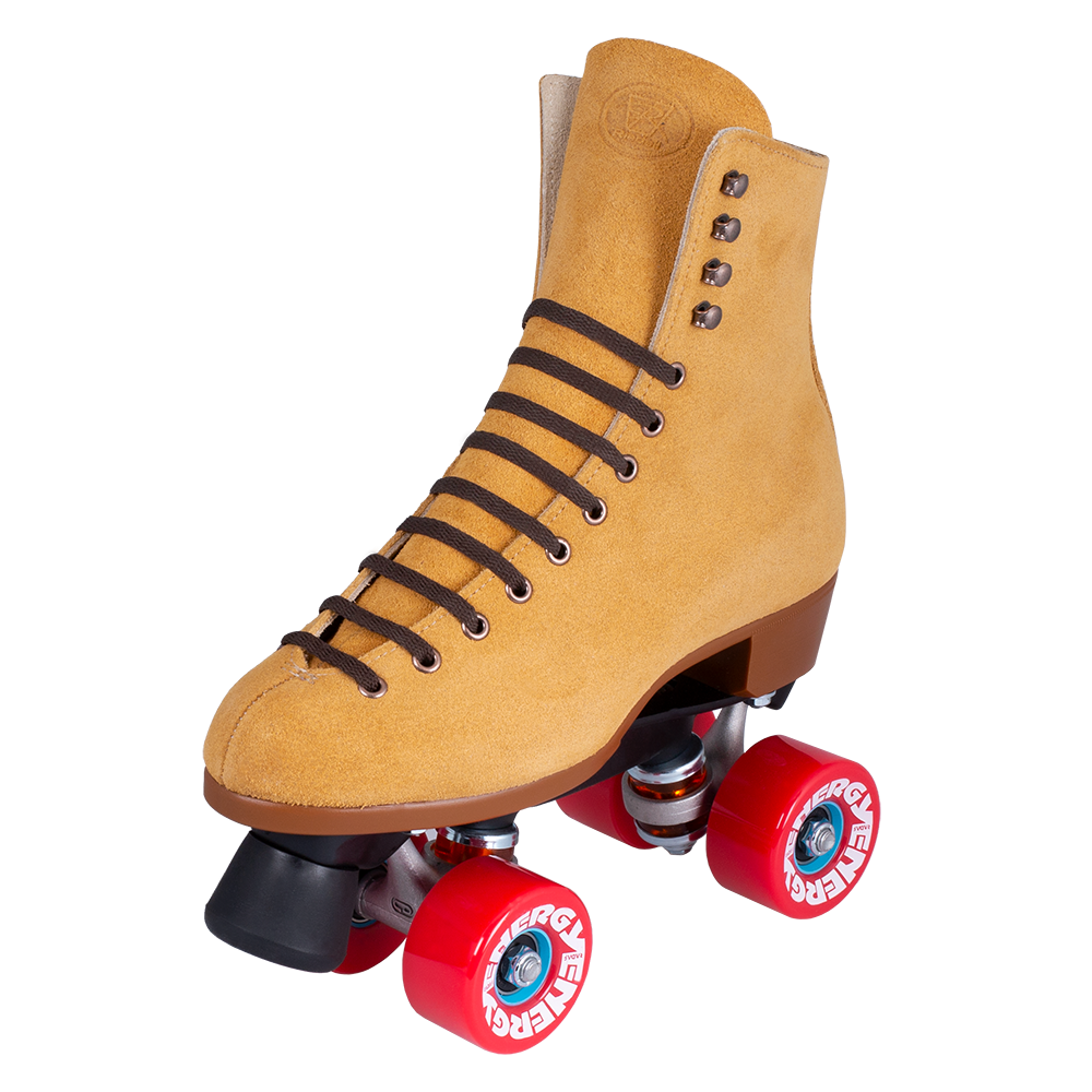 Riedell Zone 135 Skate outdoor wheels with adjustable toe stop