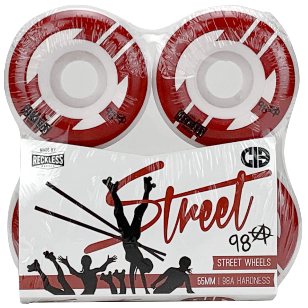 Chicks in Bowls  Street (CIB) Wheels by Reckless (4pk)