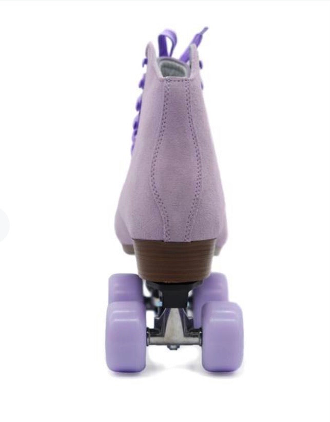 Sure-grip Suede Boardwalk Skate in Lavender