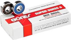 Bones Super Swiss 6 Bearings