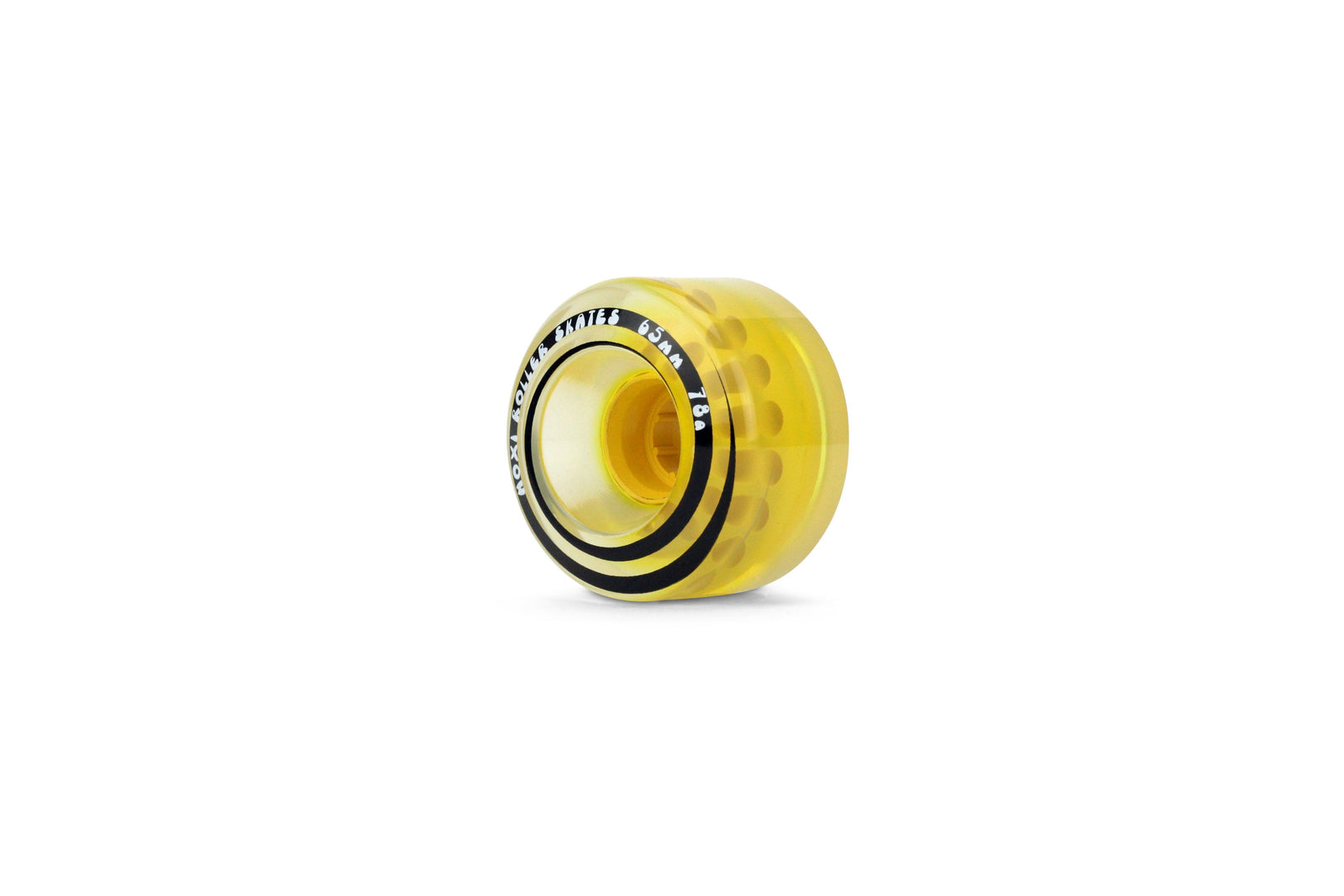 Moxi Lolly Pineapple Yellow roller skate detail
