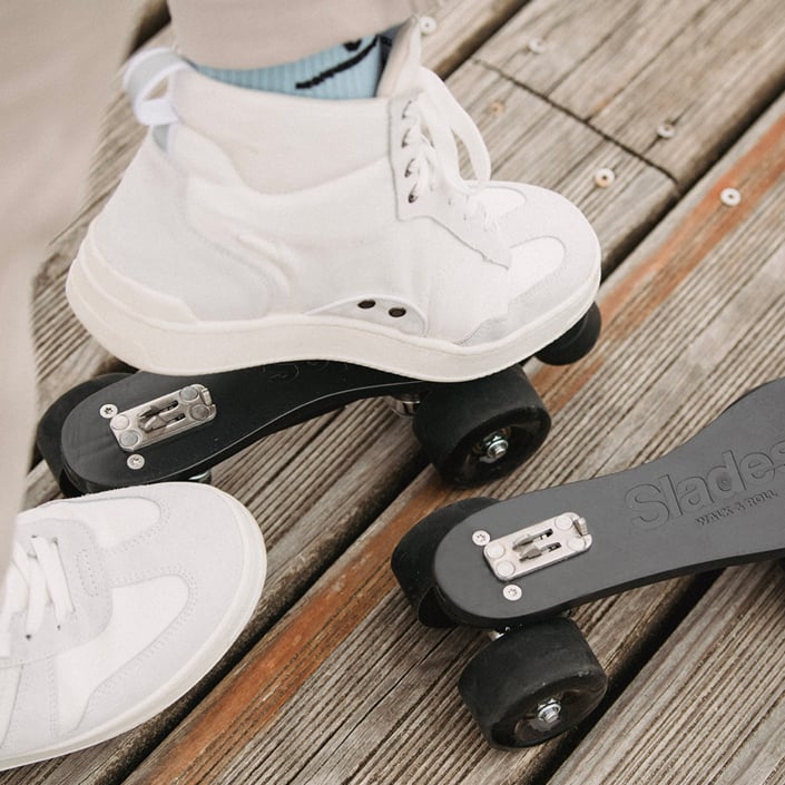 Slades S-Quad Detachable Roller Skates by Bo's Boots